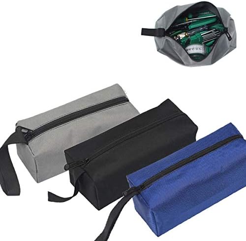 Водоотпорни торби со алатки за патент, торбички за платно за мали алатки, завртки за нокти повеќе заменливи торби за складирање на организатор