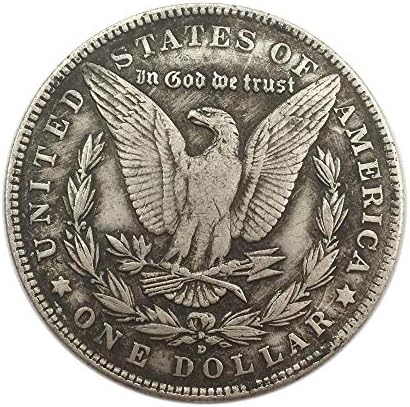 Врежана Креативна Американска 骷髅 Монета Заедничка Монета Микро Колекцијакоин Колекција Комеморативна Монета