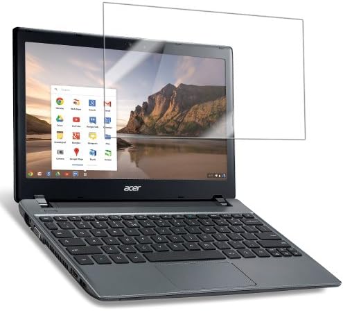 Заштитник на екранот Skinomi компатибилен со Acer Chromebook 11,6 инчи Clear Techskin TPU Anti-Bubbule HD HD филм