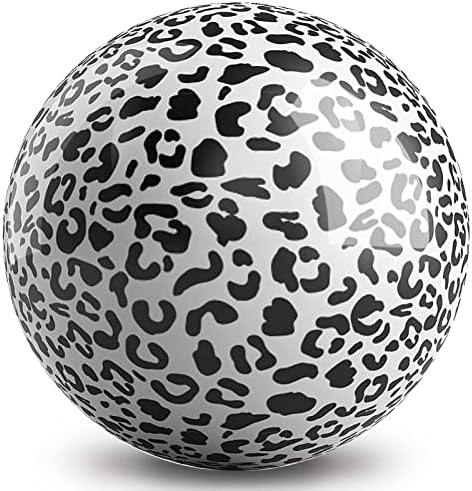 На топката куглање KR Strikeforce модерна бела леопард куглана топка направена од полиестер