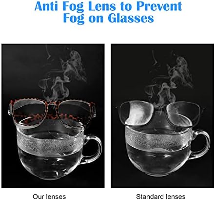 Очила за безбедносни очила против магла за медицински сестри, сини светло блокирање на очила Заштитни очила за жени медицински сестри