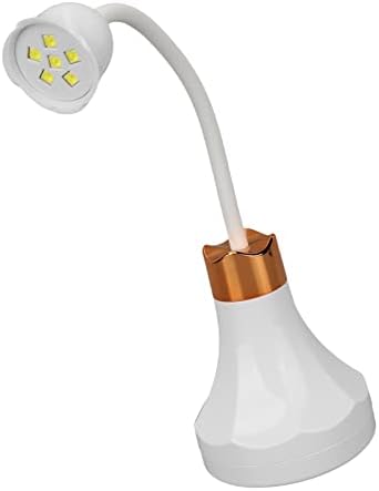УВ LED ламба за нокти, 360 степени ротирачки розови облик на роза гел за нокти Поен УВ нокти ламба раце бесплатни декорации за фен за