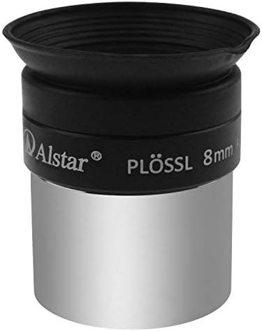 Алстар 1.25 8мм Плосл Телескоп Окулар-4-Елемент Плосл Дизајн-Навој За Стандардни 1.25 инчни Астрономски Филтри