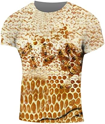 Летни маички за кратки ракави со мед.