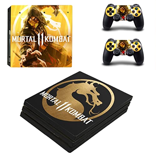 За PS5 Digital - Game Ninja Mortal Најдобра војна Kombat x PS4 или PS5 налепница за кожа за PlayStation 4 или 5 конзола и контролори Декларална винил DUC -1833