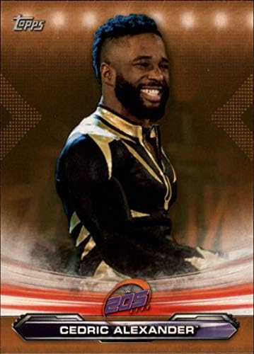2019 Topps WWE Raw бронза #78 Cedric Alexander Carting Carding Card