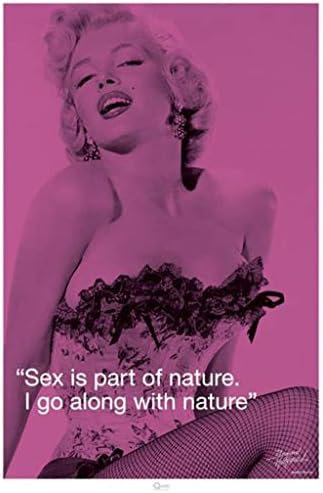 Пирамида Америка Бох Мерилин Монро сексот е дел од постерот за природа