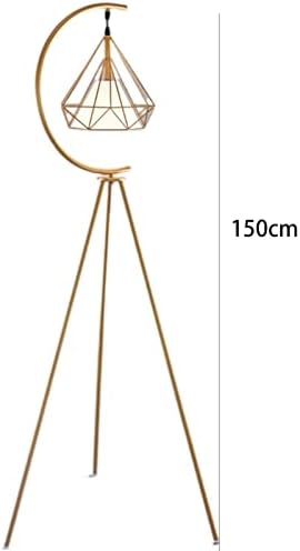 Jири биро ламба модерна црна златна триаголник LED вертикална подна ламба дневна соба софа декоративна аголна ламба за кревет за