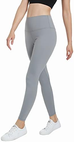 Розикло високи половини хеланки со џебови јога панталони истегнуваат хеланки за жени тренинг контрола на стомакот Атлетски хулахопки