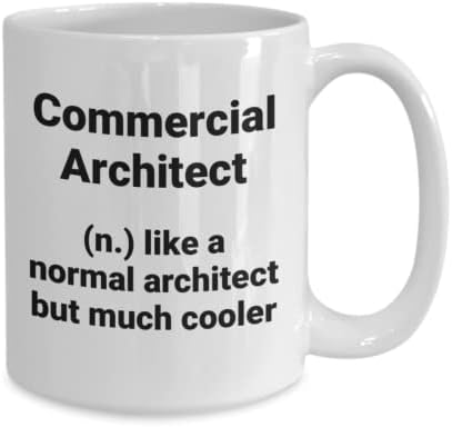 Комерцијален архитект Криг Комерцијален архитект Архитект Кафе чаша Комерцијален архитект Подарок идеја: „Комерцијален архитект како