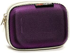Навитех Виолетова Кутија За Камера Отпорна На Удари Компатибилна Со Лонгу Дигитална Камера 1080п Фул ХД 2,7 Инчи