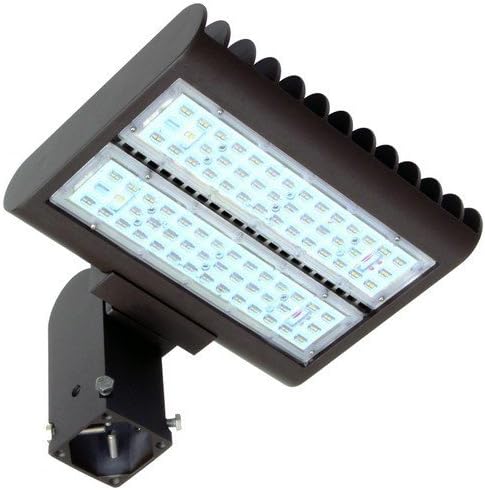 Morris 71561 80W 5000K LED рамен панел светло на поплавување со светло со монтирање на лизгање, 9064 lm, 120-277V, бронза