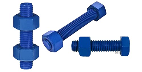 Lamons Rod.Blue.5/8-11x4-1/2Inx1.2HH 5/8 -11 големина на конец, долга 4-1/2, B7 сина PTFE обложени навојни шипки, со HH ореви