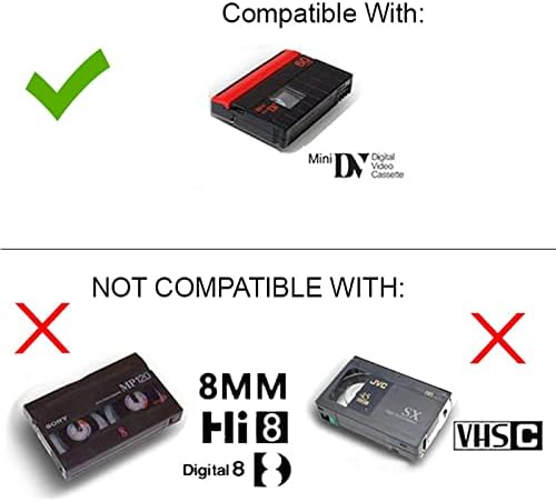 Технички колекционер 8мм, Дигитален8 и HI8 во пакет на дигитален конвертор за трансфер на лента од 8мм и конвертирање на 8мм во ДВД