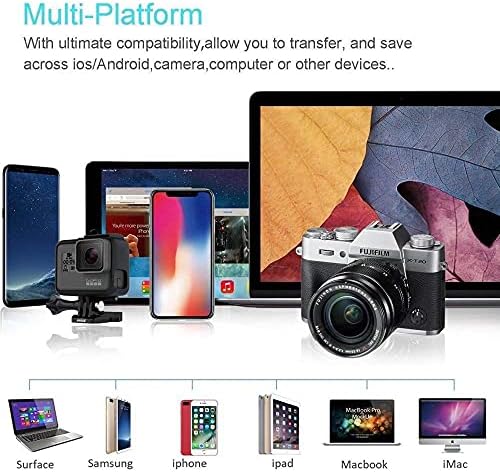 Boxwave Паметен Гаџет Компатибилен Со OnePlus 9RT 5G-AllReader Sd Читач На Картички, Microsd Читач На Картички SD Компактен