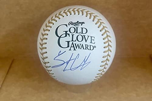 Трент Гришам Сан Диего Падрес потпиша златен ракавица бејзбол бас сведок