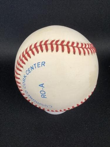 Јоги Бера потпиша бејзбол Боб Браун NYујорк Автограм како WSC HOF JSA 1 - Автограмски бејзбол
