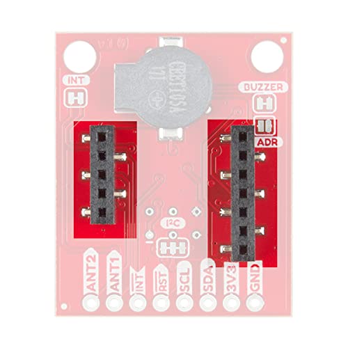 Sparkfun RFID QWIIC читач-парови со модули за ID-LA: ID-3LA, ID-12LA или ID-20LA, и користи чипови од 125kHz RFID вклучува читање LED & BUIGER Не е потребно лемење