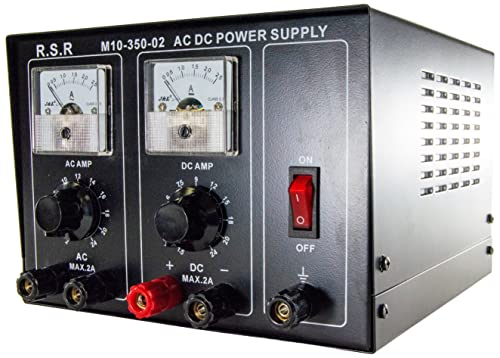 Напојување со електрична енергија AC/DC, 2 AMP, DC 1,5 до 24V во 11 чекори, AC 2V до 24V во 11 чекори