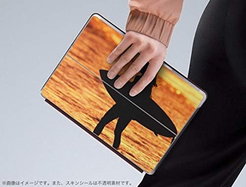 Декларална покривка на igsticker за Microsoft Surface Go/Go 2 Ultra Thin Protective Tode Skins Skins 001166 Surfing Sunset