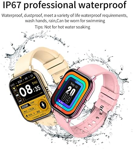 ZTGD Smart Watch, 1.69Smartwatch Fitness Tracker За android iOS Со Отчукувањата На Срцето/Крвниот Притисок/Мониторинг На Кислород Во Крвта,
