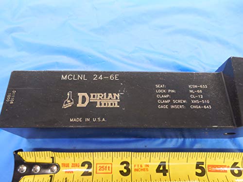 Доријан алатка MClnl 24 6e држач за алатки за вртење 1.5 Shank 3/4 CNGA 643 инсерти