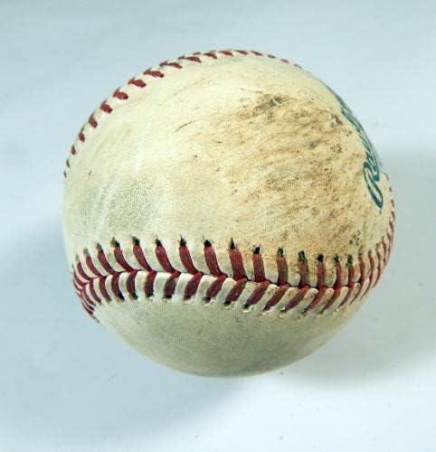 2021 Национали на Вашингтон во играта во Колорадо Роки користеше бел бејзбол VS795806 - Игра користена бејзбол