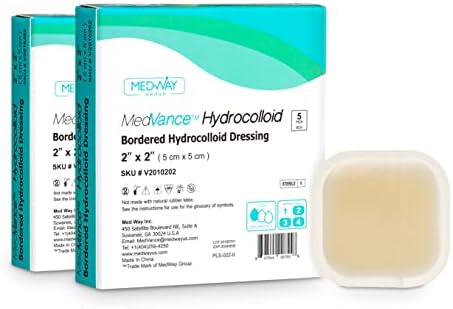 Medvance TM Hydrocolloid - граничен хидроколоиден лепило облекување 10 пакувања