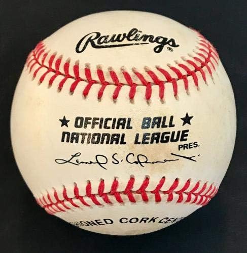 Брет Томко потпиша бејзбол на Националната лига - автограмирани бејзбол