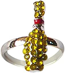 Спортски стил фудбалска одбојка кошарка мекобол прстен мода уникатни прстени во боја на накит