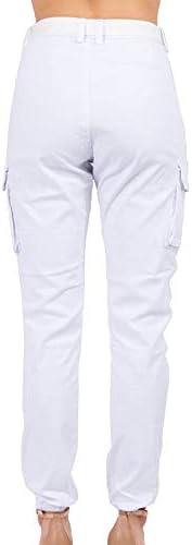 Keusn готски панталони за жени товарни панталони со низок половината, панталони со падобран панталони y2k баги џогерски панталони со џебови улична облека