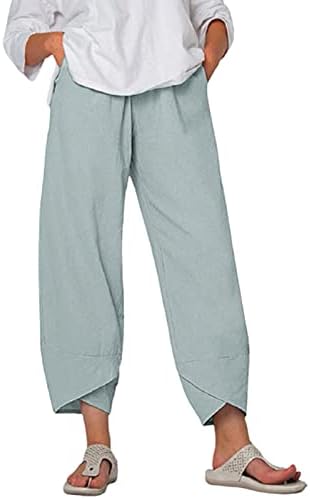 Xiloccer голф панталони жени цврсти летни памучни панталони памук за забава дневно и за жена