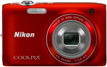 Nikon Coolpix S3100 14 MP дигитална камера со 5x Nikkor со широк агол со оптички зумирање и 2,7-инчен LCD