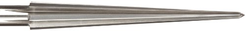 Alvord Polk 653-0 Shight-Fired Steel Repairmen's Taper Reamer, директен флејта, тркалезна шипка, неконтролирана завршница, дијаметар од 3/8 инчи, дијаметар од 1 инч голем крајниот дијаметар
