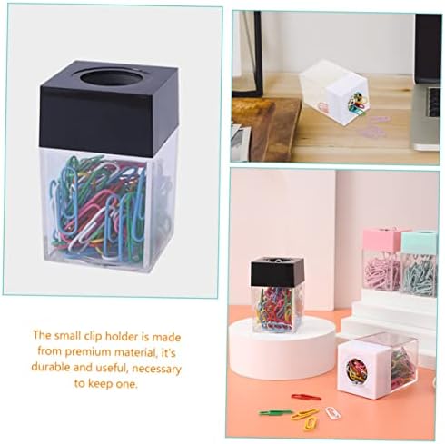 Abaodam 10 парчиња игла корпи во боја на хартија, садови контејнери со контејнери со сад за складирање на хартија за складирање на држач за држач за клип, држач за клип, д