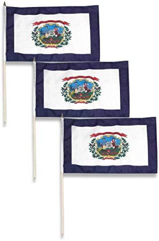 Знаме на Западна Вирџинија 12 x 18 инчи