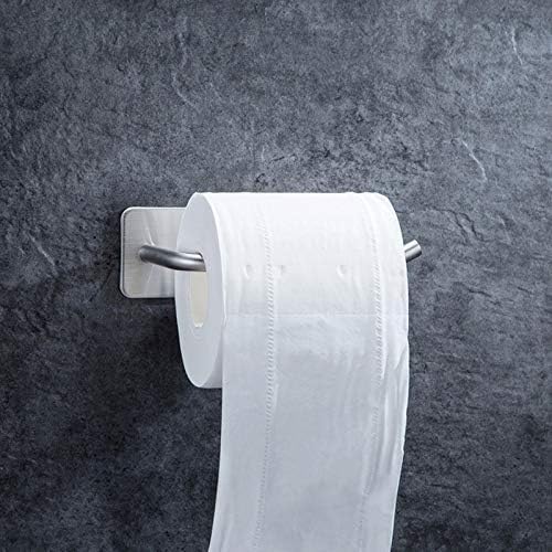 JF-XUAN 304 не'рѓосувачки челик бања Бесплатен држач за хартија за хартија за хартија држач за хартија држач за тоалети, сребро, кутија за тоалетно ткиво