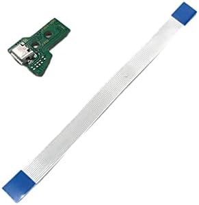 За контролорот PS4 контролер USB приклучок за приклучок за приклучок за приклучоци JDS-055 рачка за полнење на таблата за приклучок за приклучок 12pin кабел за кабел за PS4