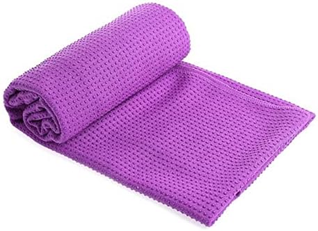 Lxxsh анти-лизгачки микрофибер јога мат пешкир домашна фитнес фитнес пилатес подлога ќебиња меко покритие