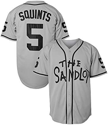 Sandlot Benny The Jet Rodriguez Michael Squints Paledorous Alan Yeah Yeah McClennan Baseball Jersey
