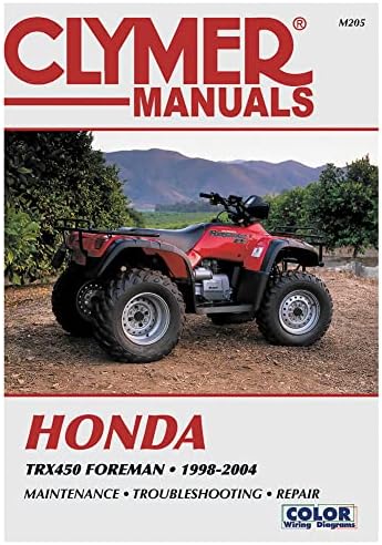 Прирачници за Поправка на климер За HONDA TRX 450S/ES 4X4 ФОРМАН 1998-2004