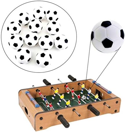 Besportble 12 PCS Табела Фудбал 31мм Фусбол замена топки мини табела Фудбал Фудбалска игра со топка додаток