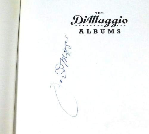 Dimо ДиМаџо ги потпиша албумите „ДиМаџо“ хард -покрената книга JSA Auto DA037399 - MLB автограмираше разни предмети