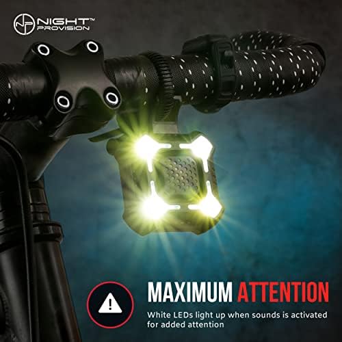 Зирен 140dB со висок сообраќај велосипед рог и LED светло супер гласен електричен рог 120-140dB за максимален безбедносен сигнал