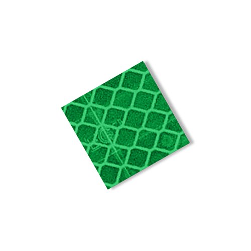 3М 3437 Зелена микро призматична лента за рефлексија, 2,25 x 50 yd