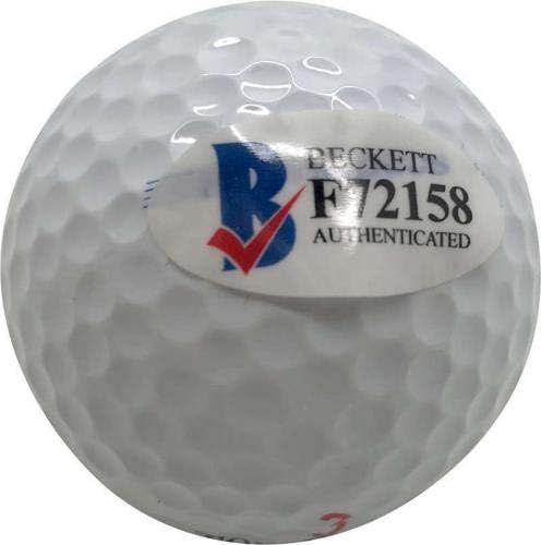 Лери Лаорети потпиша голф топка JSA - автограмирани топки за голф