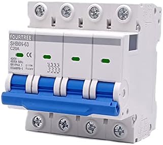 CNHKAU DIN RAIL MINI CIRCUIE 4 POLE 400V ~ ДИСПАТСКИОТ ДИСТРУКЦИЈА ЗА ДИСТРУКЦИЈА