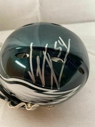 Jмија Тротер потпиша мини шлем СО автограм Орли ЈСА #ВВ53098-Мини Шлемови Со Автограм На Нфл