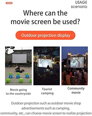 GPPZM 16: 9 Преносно преклопување на преклопување на отворено KTV Office 3D Projector Precection Screen