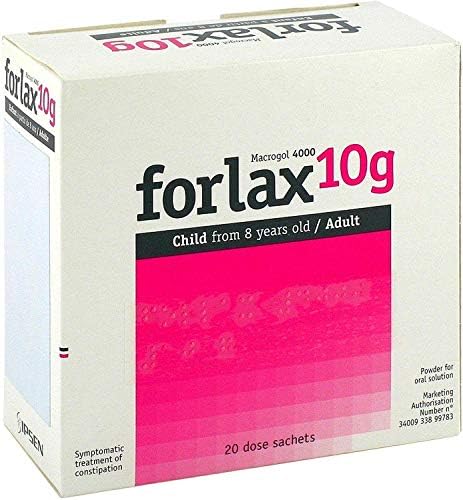 Forlax 10g 4000 пакет од 20 третман на запек